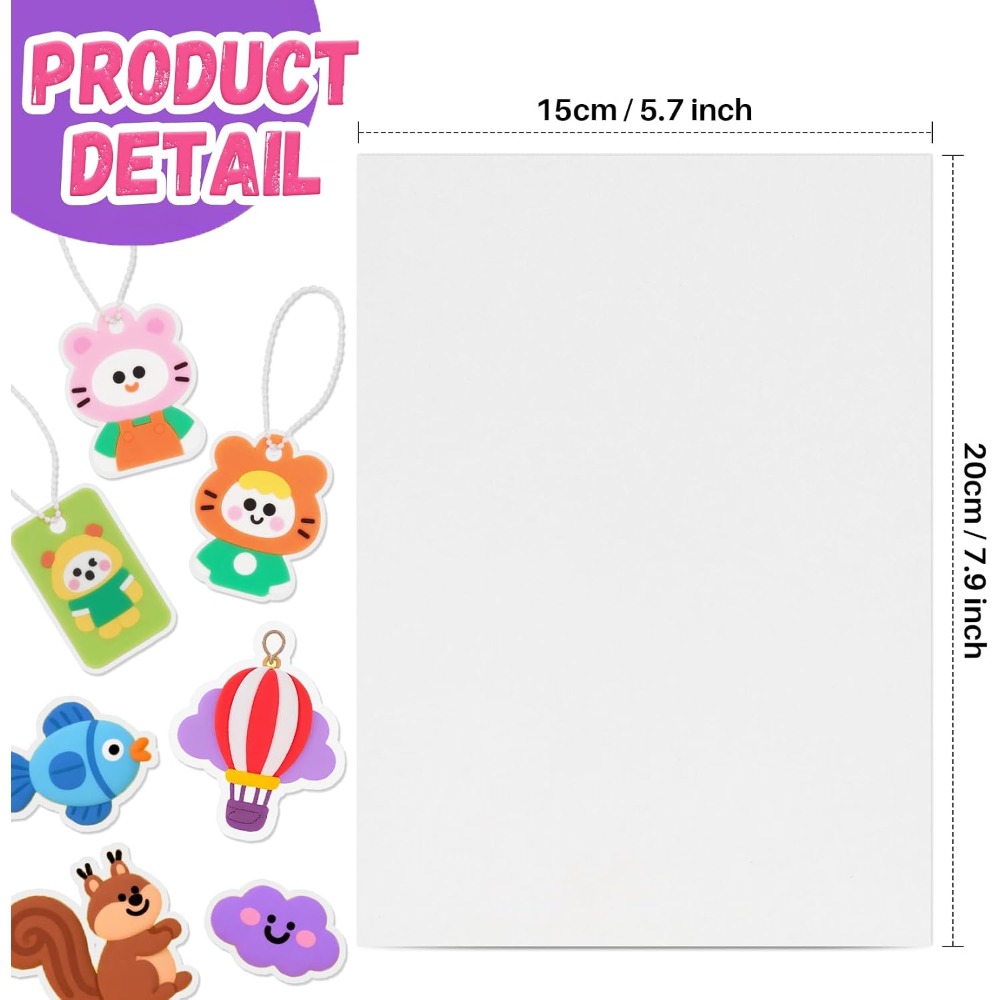 22PCS Shrink Film Sheets for D - Art X Craft recension och pris
