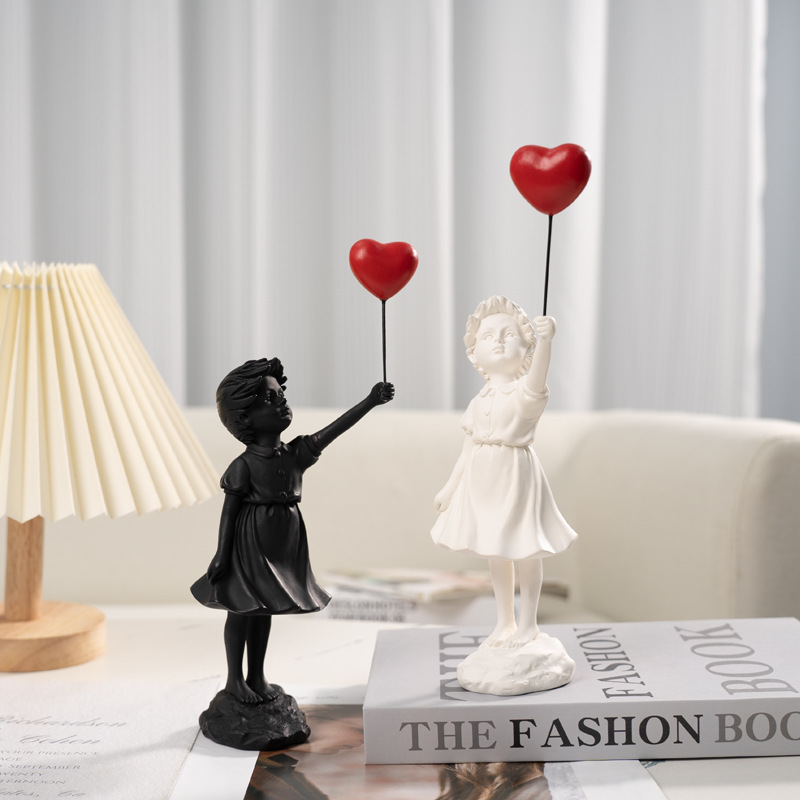 Banksy Statuette Art Crafts Tr - Art Craft Mother'S Day recension och pris