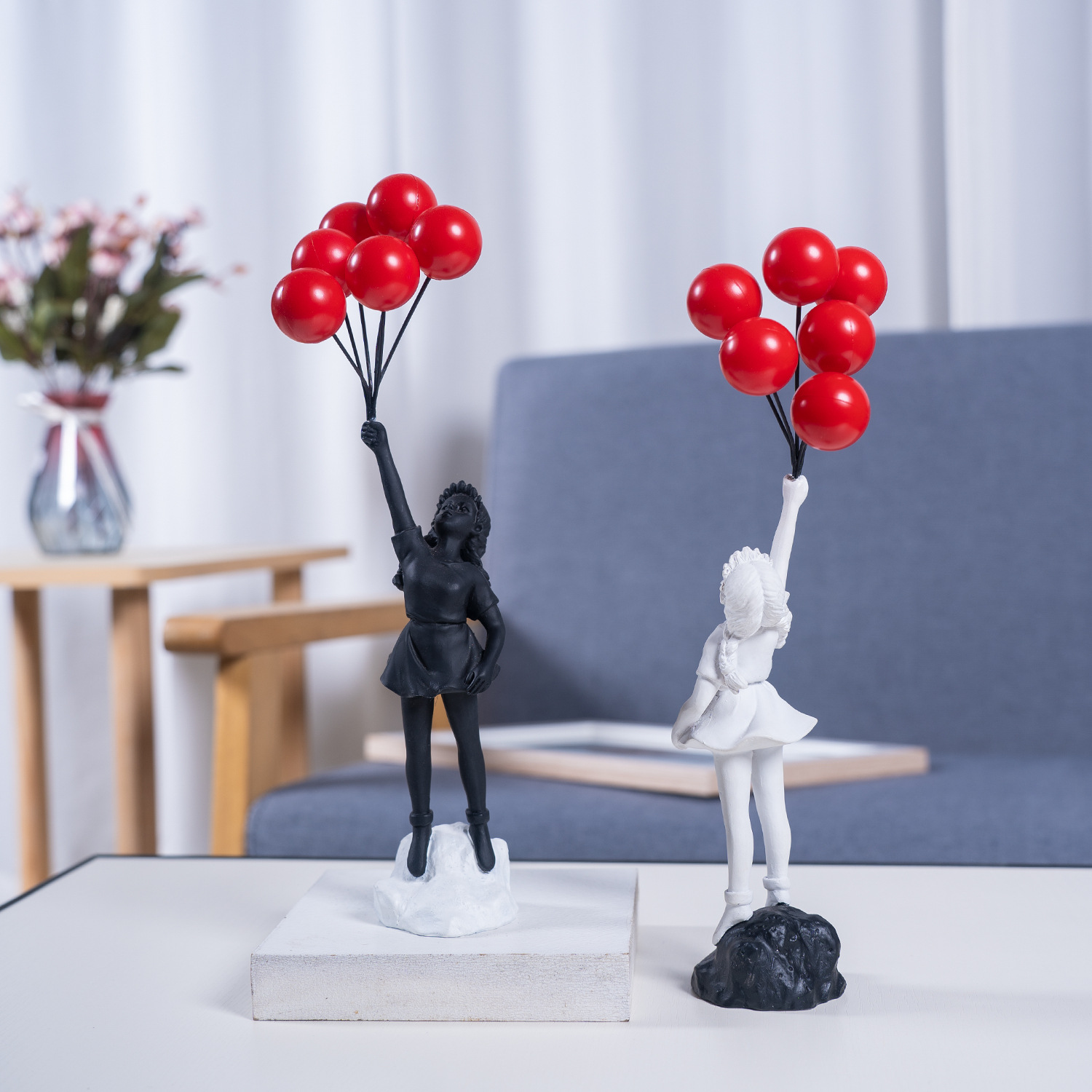 Banksy Statuette Art Crafts Tr - Art Craft Mother'S Day recension och pris