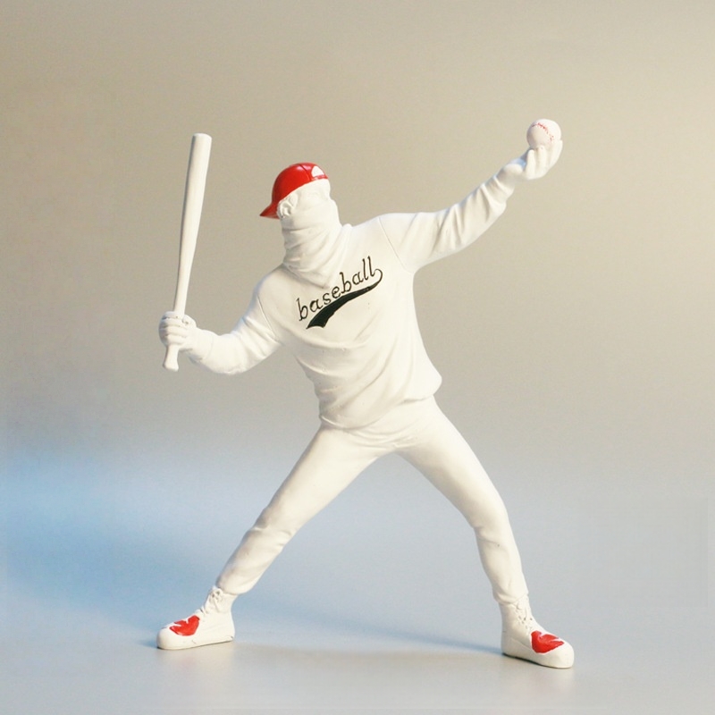Banksy Statuette Art Crafts Tr - Art Craft Mother'S Day recension och pris