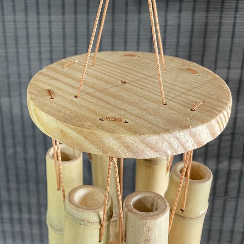 Retro 6 Tubes Bamboo Wind Chim - Art Craft Youtube recension och pris