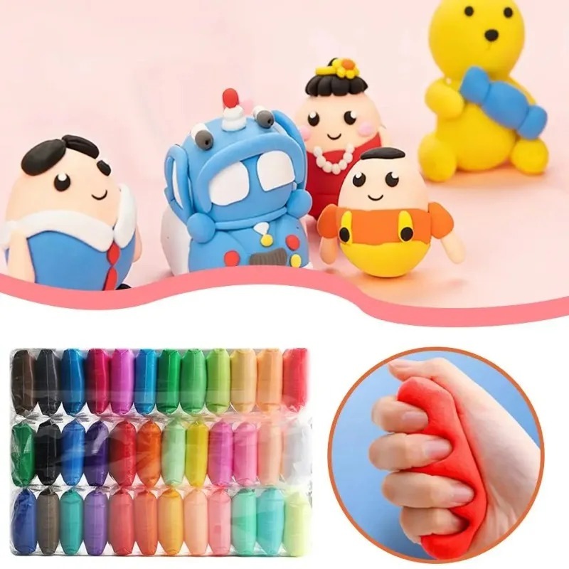 1Bag 36 Colors Super Light Mod - Air Dry Clay recension och pris