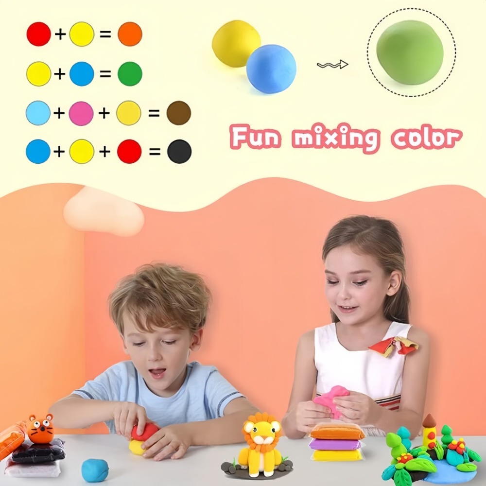 Children Ultra Light Clay DIY  - Air Dry Clay recension och pris
