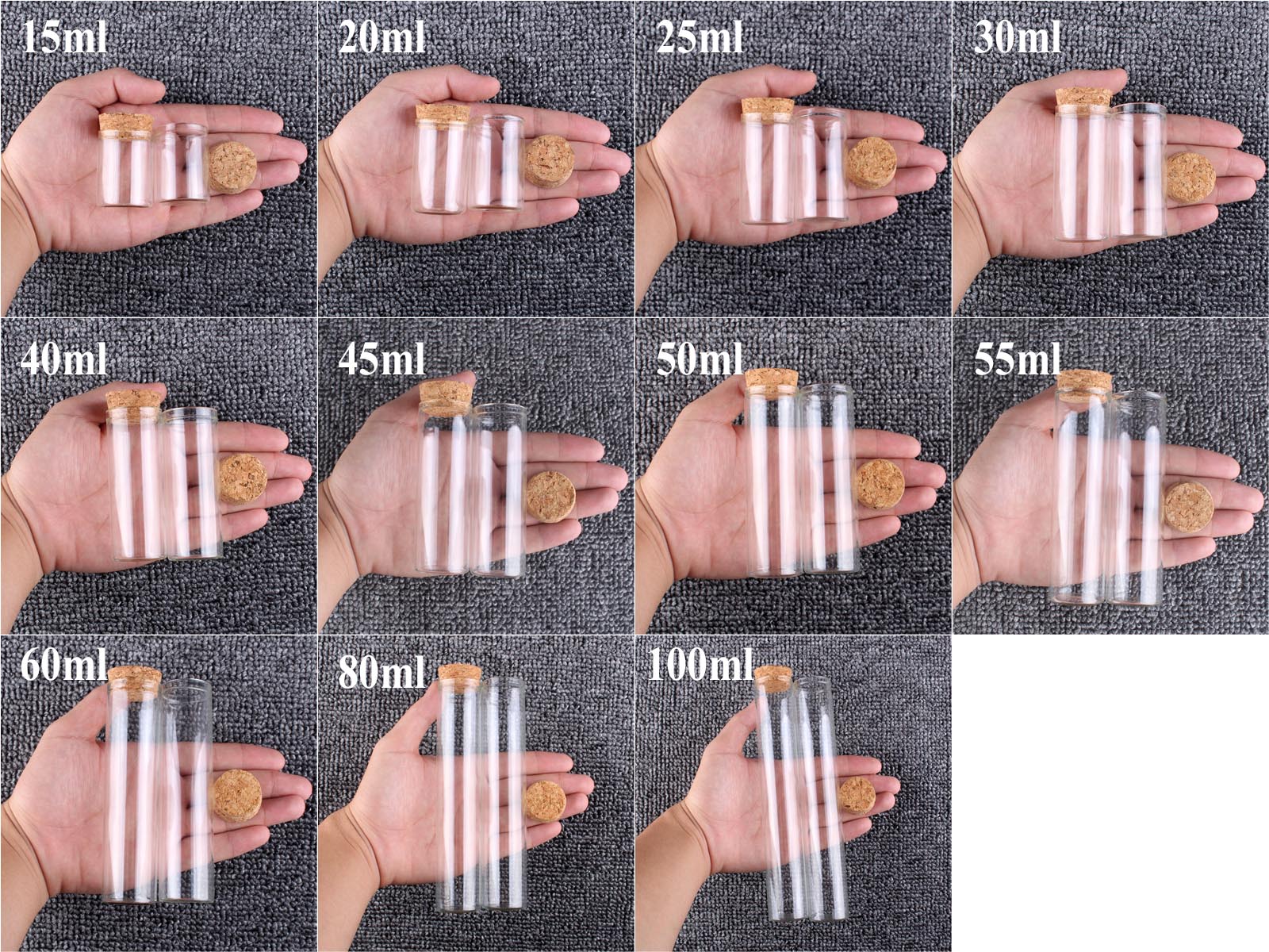 12 pieces/lot 15ml 20ml 25ml 3 - Art Craft Youtube recension och pris