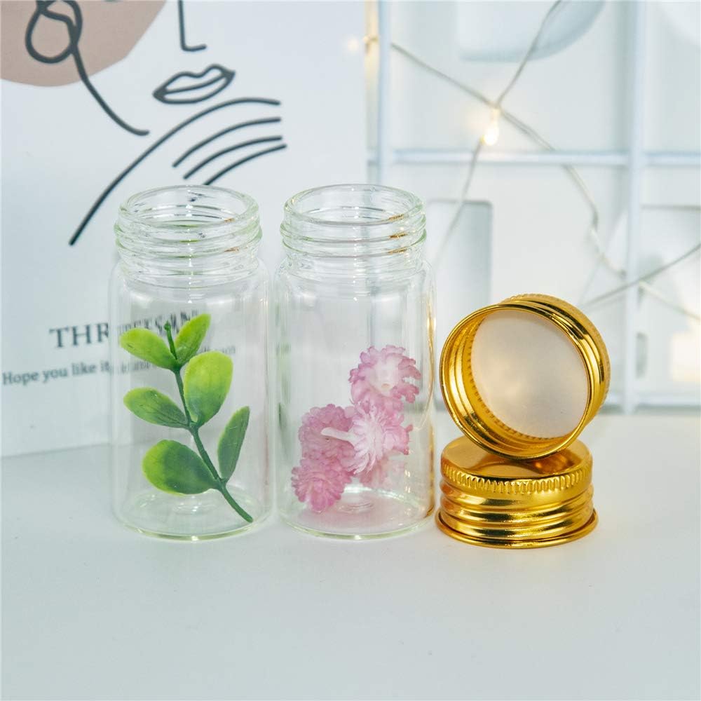 50PCS 5ML-100ML Mini Glass Tes - Art Craft Youtube recension och pris
