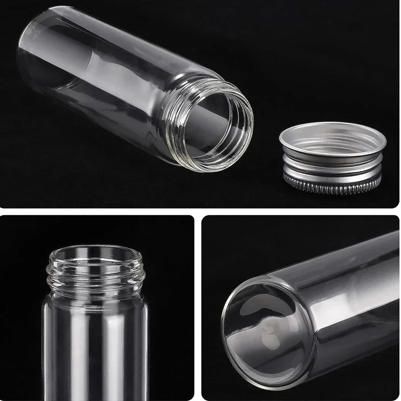 50PCS 5ML-100ML Mini Glass Tes - Art Craft Youtube recension och pris