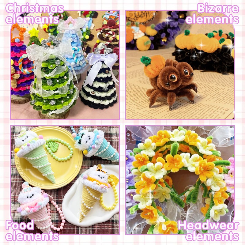 Pipe Cleaners Chenille Stems J - Art Craft For Kids recension och pris