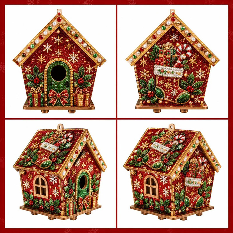 Christmas DIY Pearl Art Assemb - Art And Craft For Xmas recension och pris