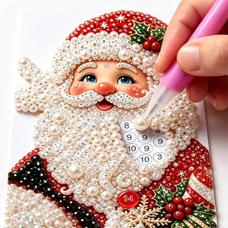Christmas DIY Pearl Art Assemb - Art And Craft For Xmas recension och pris