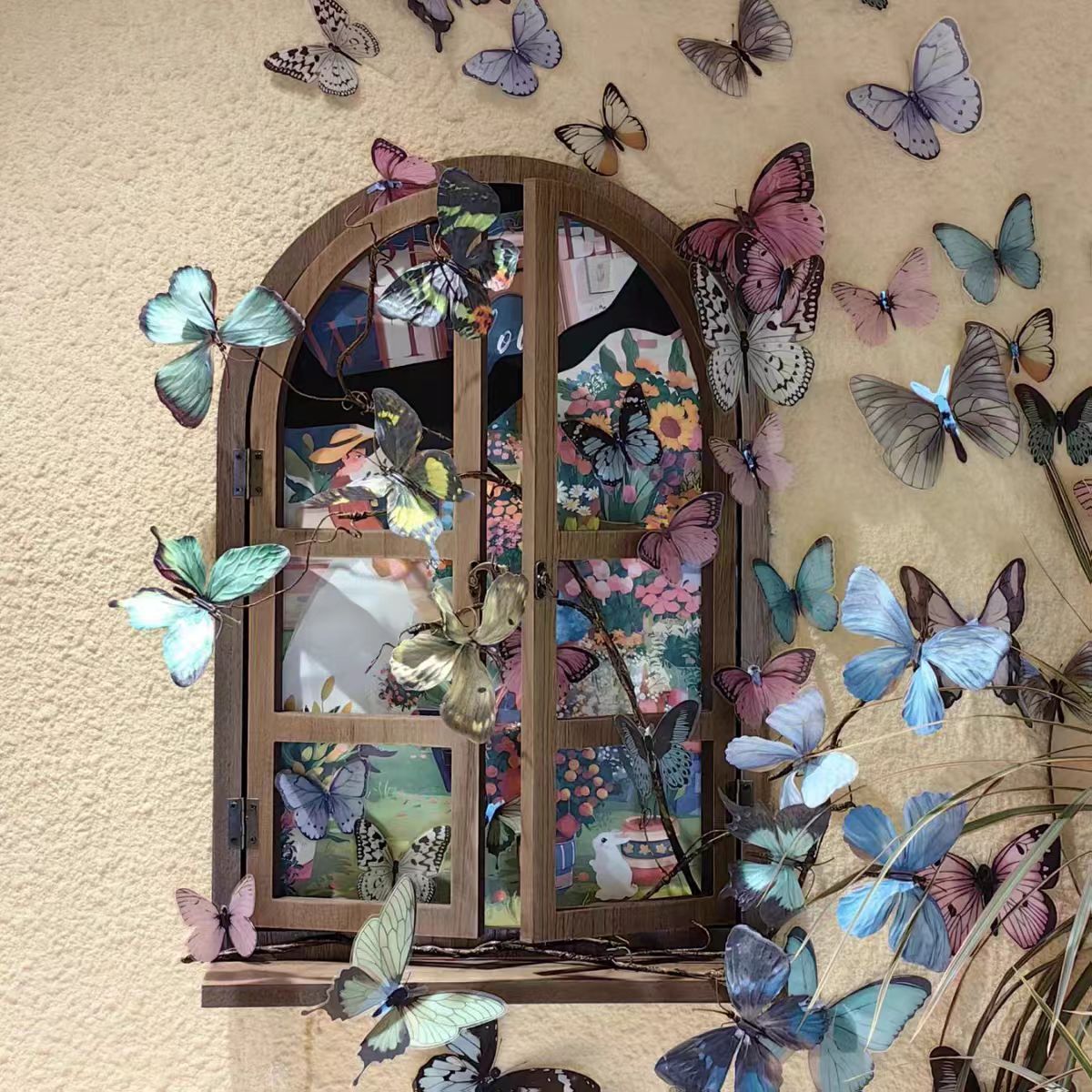 12pcs 3D Butterfly Wall Sticke - Art Craft Birthday Party recension och pris