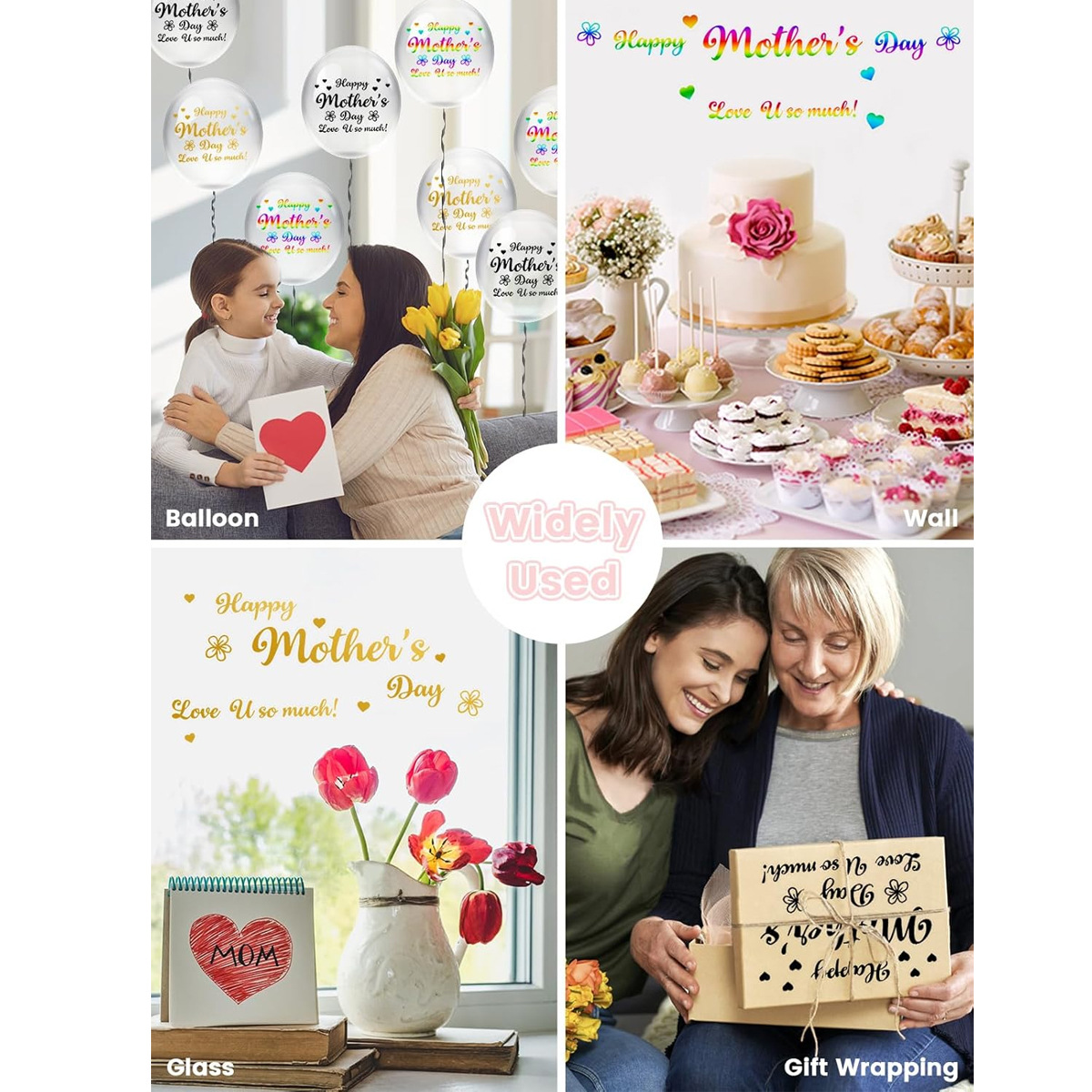 Mother’s Day Party Balloon Sti - Art Craft Mother'S Day recension och pris