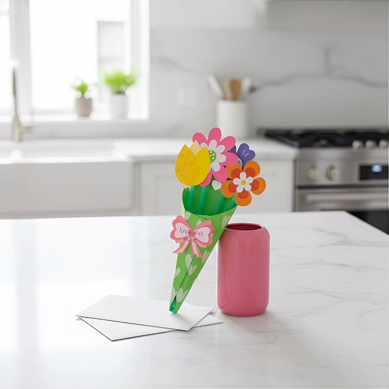 12Pcs Flower Bouquet Craft Kit - Art Craft Mother'S Day recension och pris