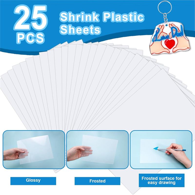 LIKE WISH Shrink Plastic Art S - Art Craft Mother'S Day recension och pris