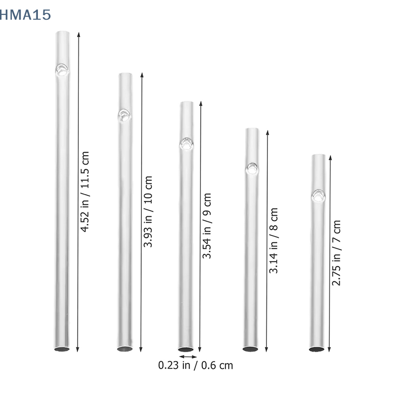 30Pcs Aluminum Tube DIY Wind C - Art Craft Youtube recension och pris