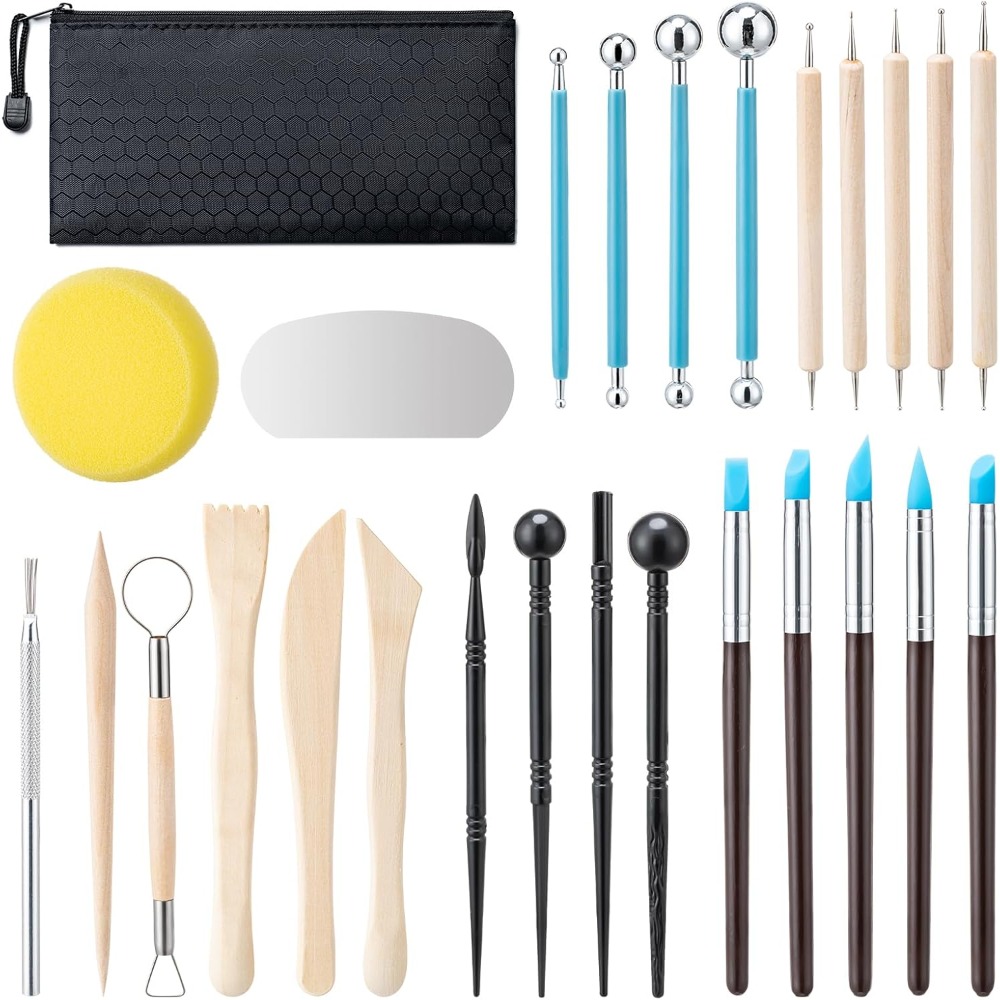 27 PCS Pottery Clay Tools Kit  - Air Dry Clay recension och pris
