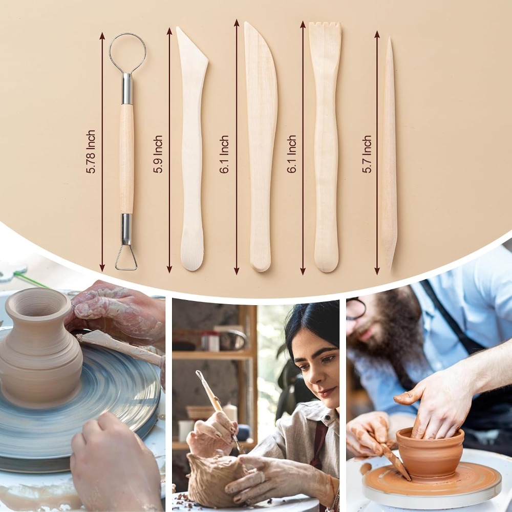 27 PCS Pottery Clay Tools Kit  - Air Dry Clay recension och pris