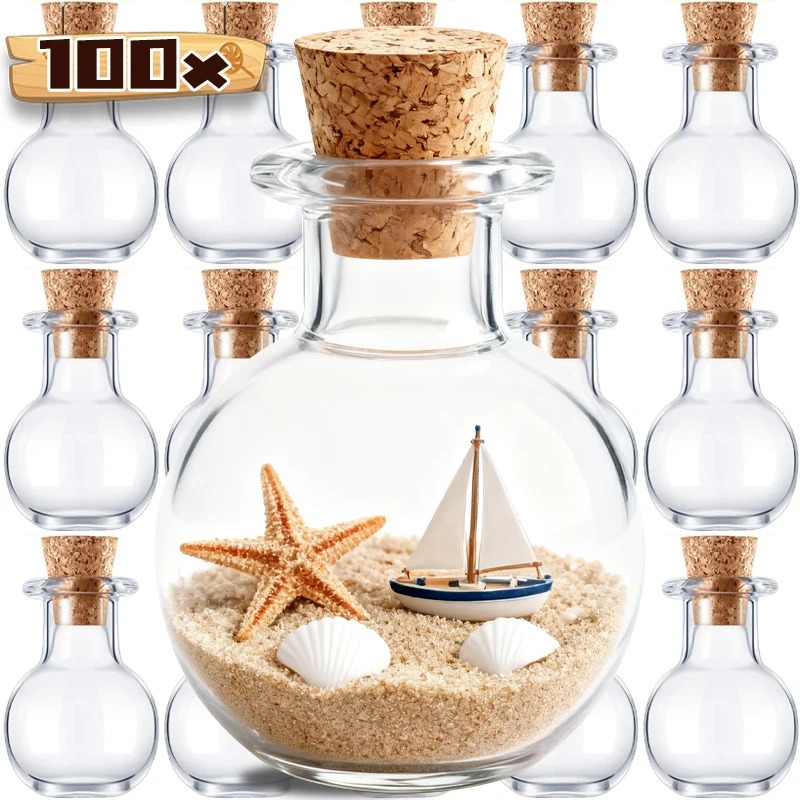 Transparent Mini Cork Stopper  - Art And Craft For Xmas recension och pris