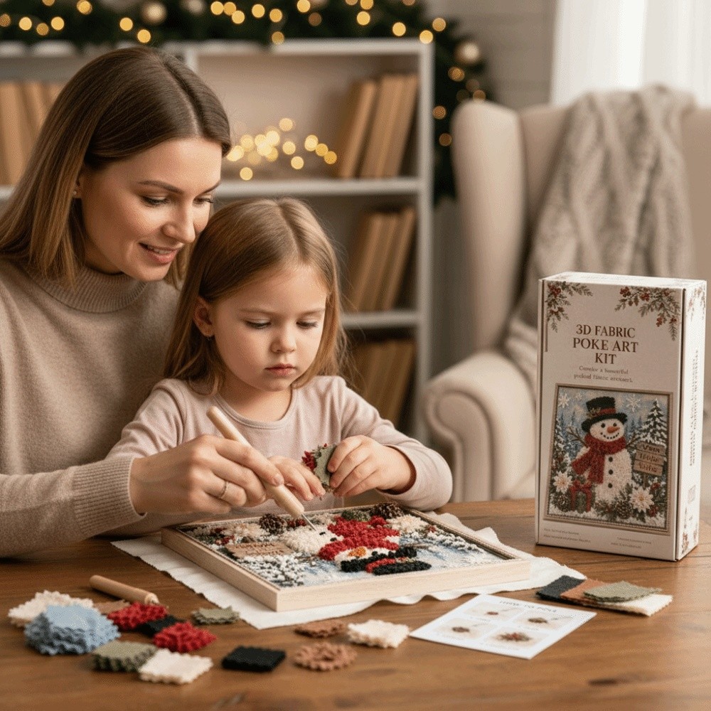 No Sewing Christmas Poke Art E - Art And Craft For Xmas recension och pris