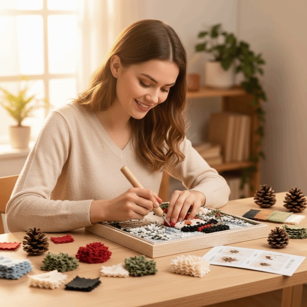 No Sewing Christmas Poke Art E - Art And Craft For Xmas recension och pris