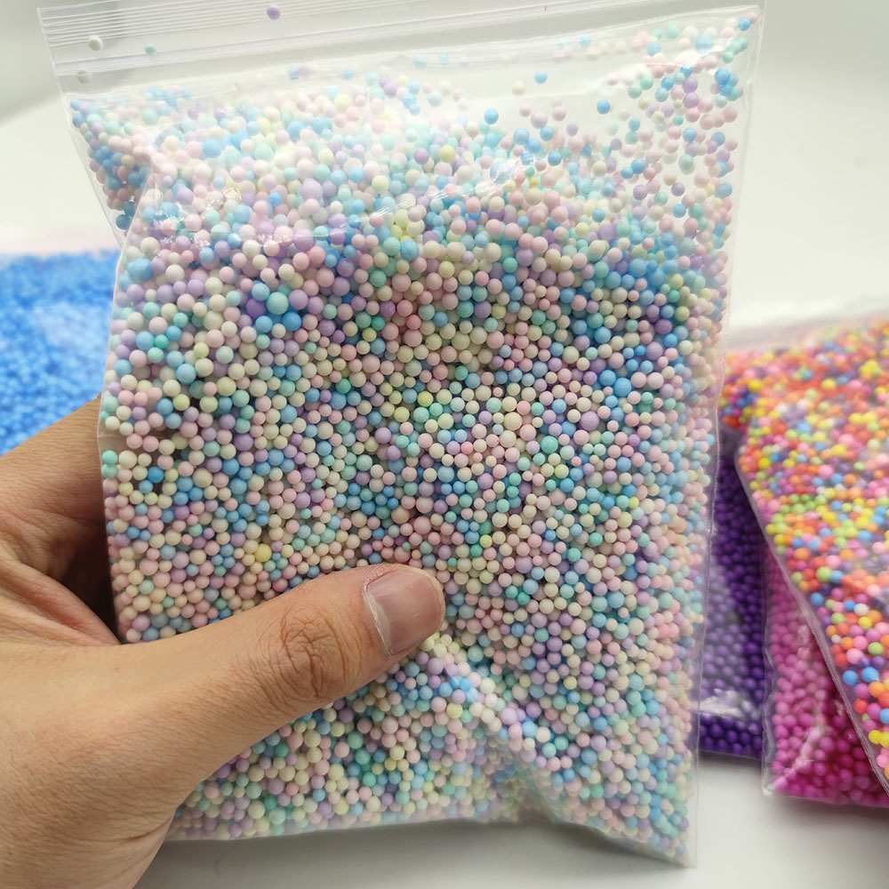 10g 2.5-3mm Foam Beads Colorfu - Art Craft Birthday Party recension och pris