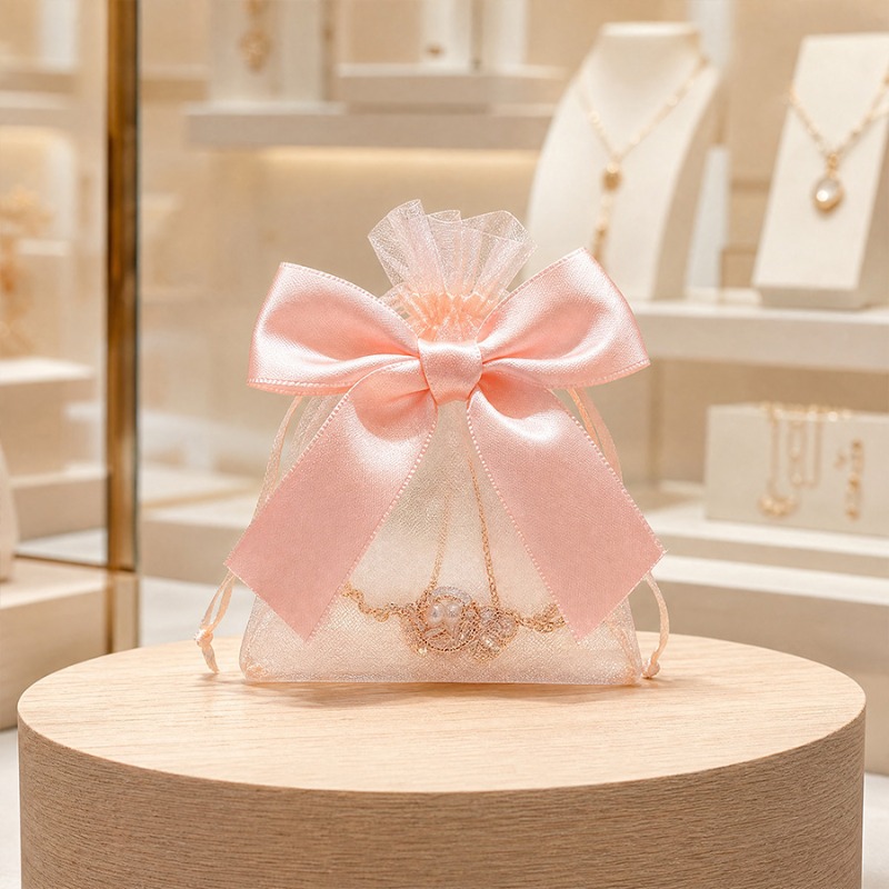 10/20pcs Pink Bow Gift Bags Tr - Art Craft Birthday Party recension och pris