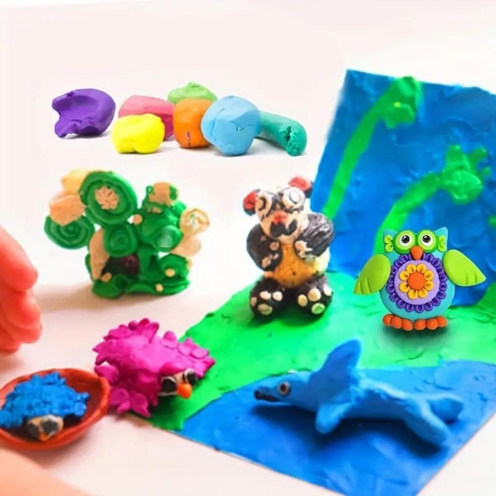 48 Colors Air Dry Clay Ultra L - Air Dry Clay recension och pris